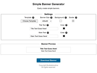 Banner Generator Demo